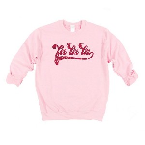 Simply Sage Market Women's Graphic Sweatshirt Fa La La Retro - 1 of 3
