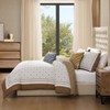 Bebejan Geometric Latte 100% Cotton 5 Piece Reversible Comforter Set - 3 of 4