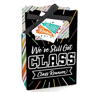 Big Dot of Happiness Still Got Class - High School Reunion Party Favor Boxes - Set of 12 - 1 of 4