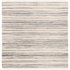 Rag Rug RAR126 Hand Woven Indoor Rugs - Safavieh - 1 of 4