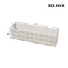 NicBex Modern 46.3" Velvet Bench Rectangular Footstool for Bedroom and Entryway - 2 of 4