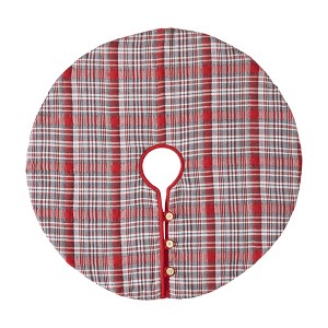 Gregor Plaid Tree Skirt 36 VHC Brands - 1 of 3