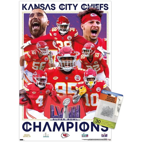 Trends International Nfl Kansas City Chiefs - Super Bowl Lviii ...