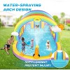 JOYMOR Kids Inflatable Water Slide Bounce House with Climbing Wall & Basketball Hoop 30s Setup - 2 of 4