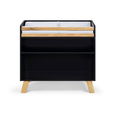 Baby changing table black sales