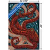 Trends International Lantern Press - Yachats, Oregon, Octopus Mosaic Unframed Wall Poster Prints - 3 of 4