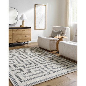 Hauteloom Rectangle Area Rug   Light Silver - 1 of 4