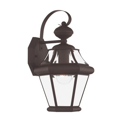 Livex Lighting Georgetown 1 - Light Wall Light in  Bronze