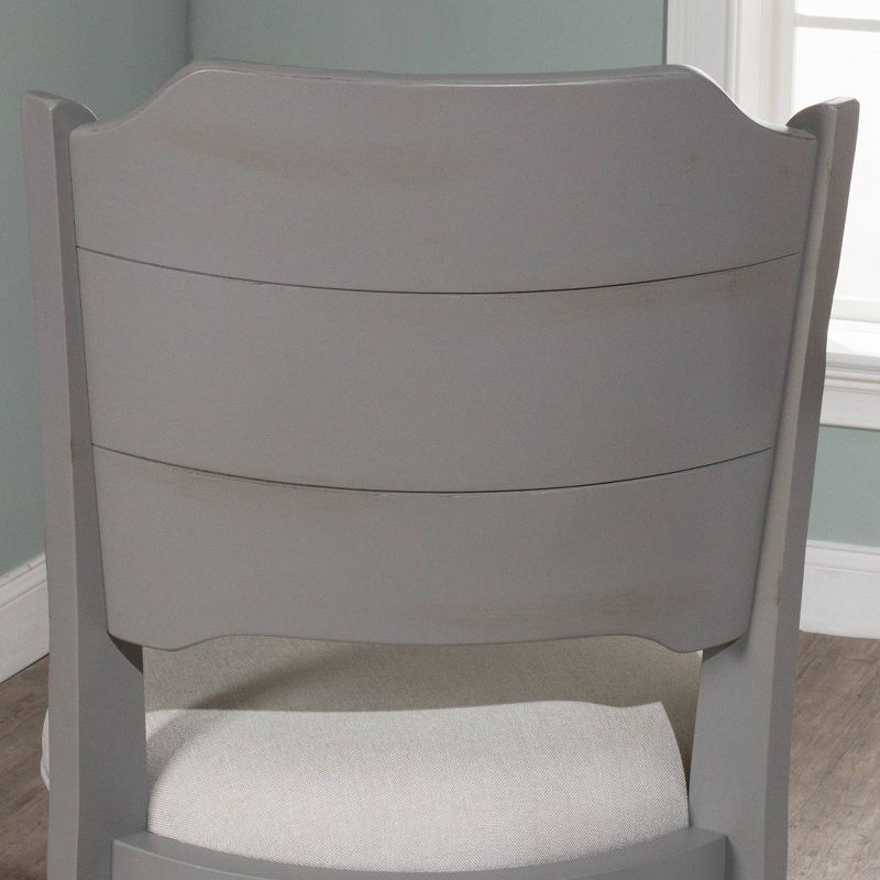 30.25&#34; Clarion Swivel Barstool Distressed Gray - Hillsdale Furniture, 6 of 8