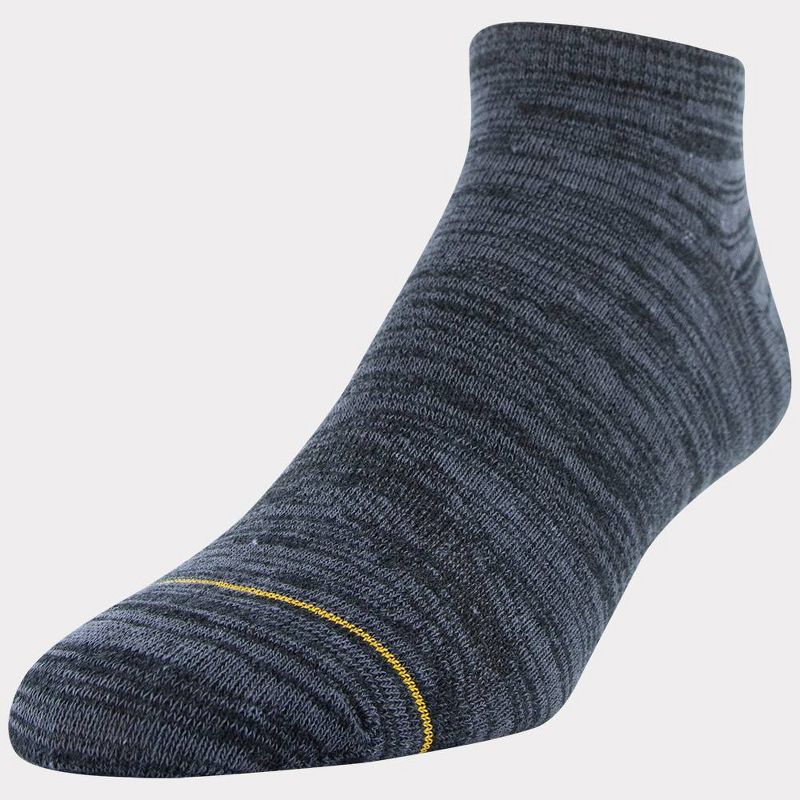 Signature Gold by GOLDTOE Men&#39;s 3pk Casual GT Free Feed No Show Socks - Gray 6-12.5, 4 of 6