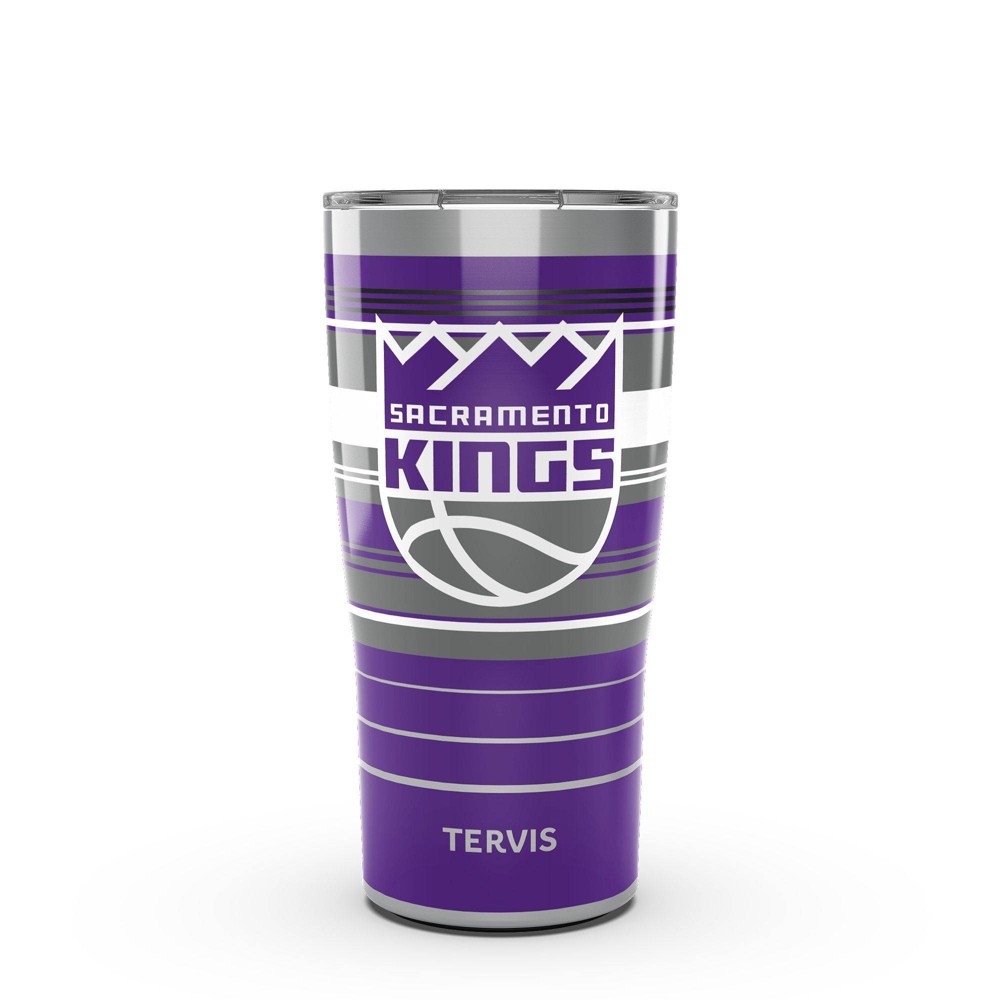 Photos - Glass NBA Sacramento Kings 20oz Hype Stripes Stainless Steel Tumbler