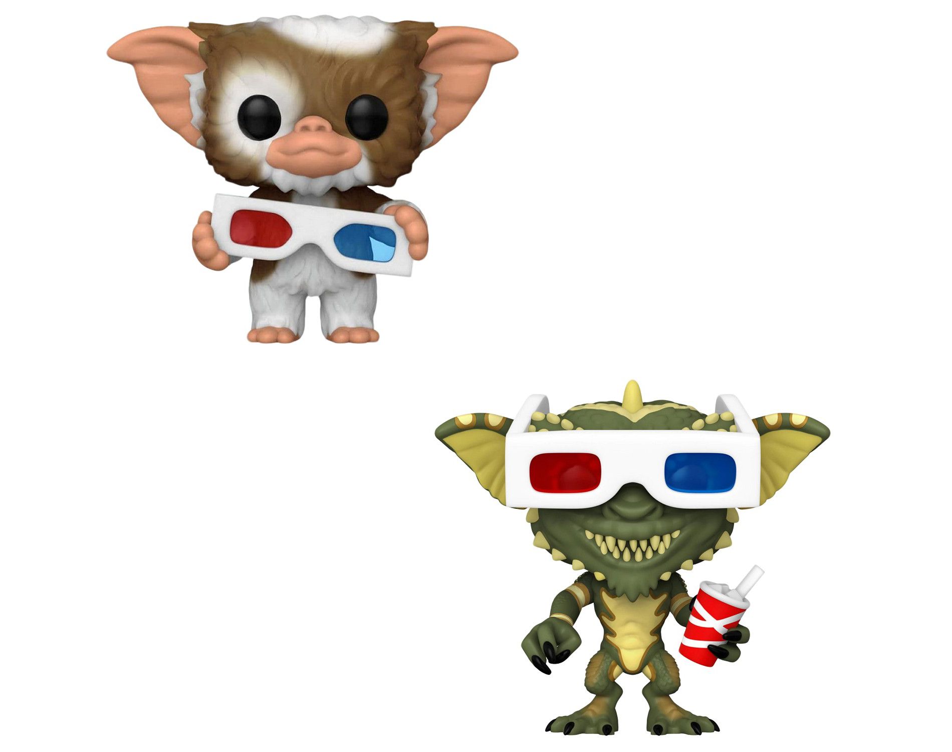 Funko Pop! 2 Pack Gremlins - Gizmo #1146 & Gremlin with 3D Glasses #1147