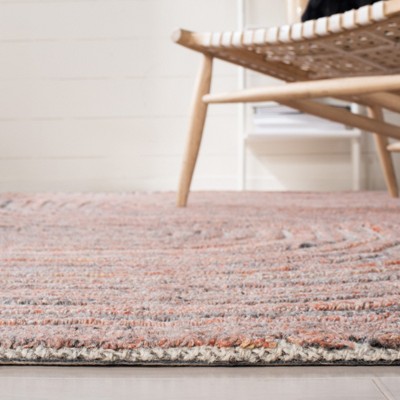 Southampton Rust and Beige Handmade Wool Area Rug