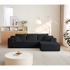 VASIP "104" Modern Cloud Sectional Sofa with L-Shape Chaise - Deep Seat, Soft Chenille Fabric, No Assembly, Space-Saving Living Room Couch - 2 of 4