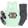 Simply Sage Market Women's Cardio Is Hardio Weight Racerback Tank - 3 of 4