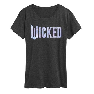 Women's - Wicked - Sparkle Logo Short Sleeve Graphic T-Shirt - 1 of 4