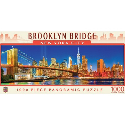 MasterPieces American Vistas - Brooklyn Bridge, NYC 1000 Piece Panoramic Jigsaw Puzzle