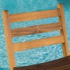 Tundra Set of 2 Acacia Wood Folding Patio Bar Chair - Natural - Christopher Knight Home - 3 of 4