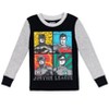 DC Comics Justice League Robin Cosplay Pajama Shirt and Pants Sleep Set Toddler - 3 of 4