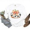 Simply Sage Market Cow Pumpkin Coquette Distressed Garment Dyed Long Sleeve - 3 of 4