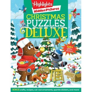 Christmas Puzzles Deluxe - (Highlights Hidden Pictures) (Paperback) - 1 of 1