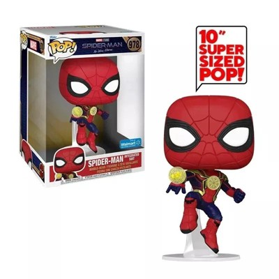 Funko Pop! Jumbo: Spider-Man: No Way Home Spider-Man  Exclusive 10" #978
