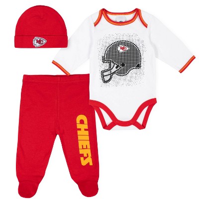 NFL Kansas City Chiefs Infant Girls' Cheer Set - 12M