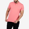 X RAY Men's Short Sleeve Polo With JQD Rib Collar And Pocket - 4 of 4