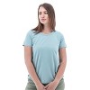 Old Ranch Brands Women's Basis Organic Cotton Tee - 4 of 4