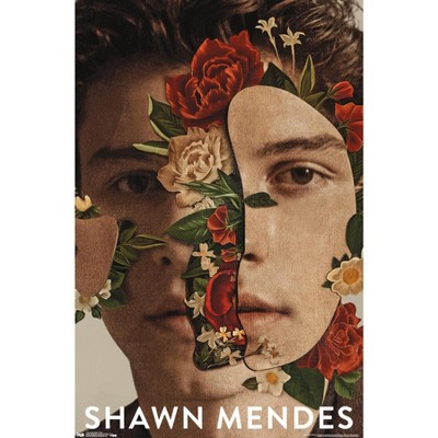 Trends International Shawn Mendes - Floral Unframed Wall Poster Prints