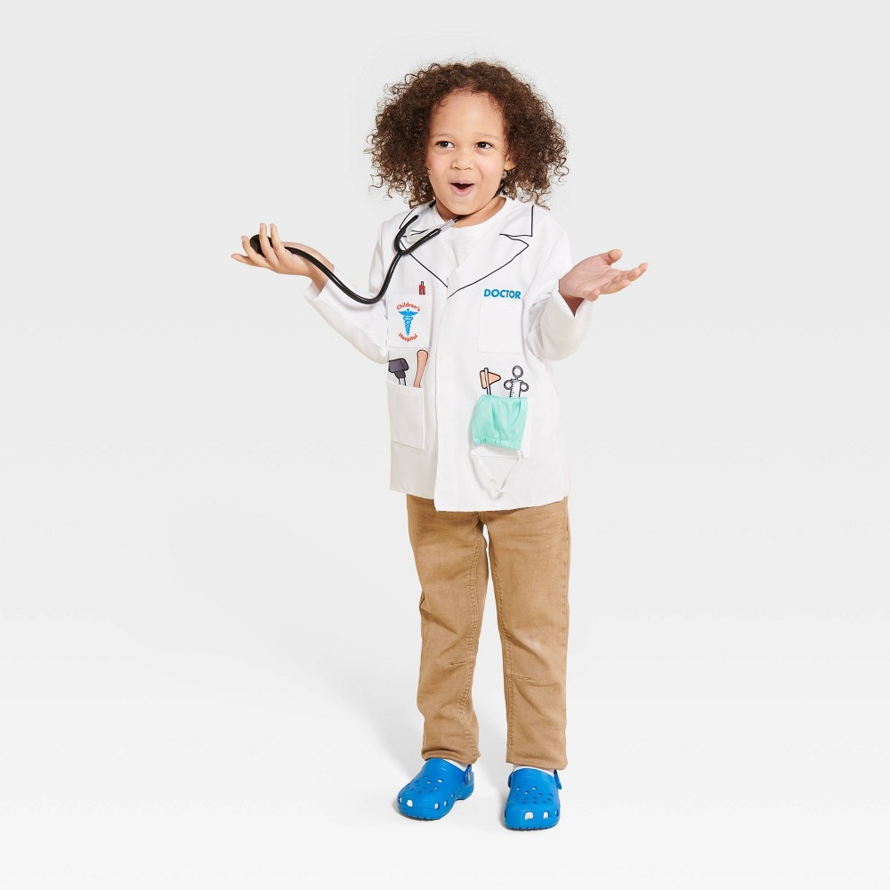 Halloween Toddler Doctor Halloween Costume Top with Accessories 2T-3T - Hyde & EEK! Boutique