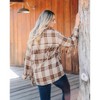 Women's Woodland Escape Long Sleeve Flannel Top - Southern Grace - 2 of 2