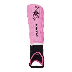 Vizari Malaga Soccer Shin Guards - Breathable & Lightweight Soccer Shin Pads with Ankle Protection - Reduces Shocks & Injuries - Adults, Youth & Kids Soccer Shin Guards with Non-Slip Adjustable Strap - 1 of 4