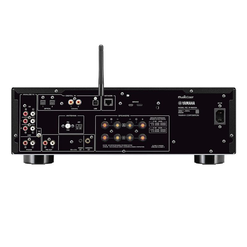 Yamaha R-N800A Stereo Network Receiver with Bluetooth, Wi-Fi, and MusicCast, 2 of 8