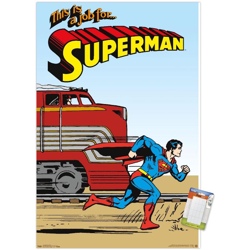 Trends International DC Comics - Superman - VIntage Unframed Wall Poster Prints, 1 of 7