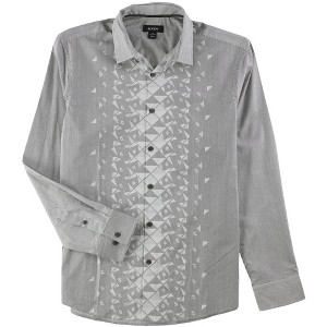 Alfani Mens Striped Button Up Shirt - 1 of 1