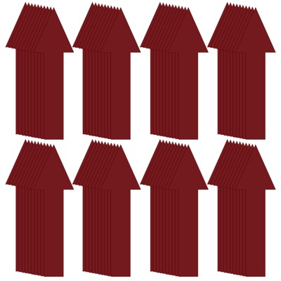 Unique Bargains PVC Self Adhesive Arrow Sticker 80 Pcs