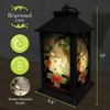 Briarwood Lane Winter Christmas Lantern 13.5" x 5.5" x 5.5" Holiday Bird Gathering For Christmas Lantern - 3 of 3