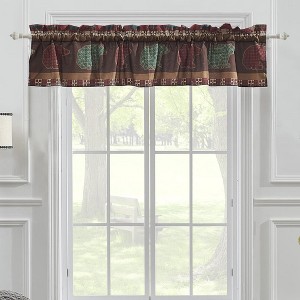 Greenland Home Fashions Canyon Creek 1805KWV Window Valance, 84X14 - 1 of 3