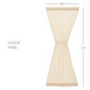 Tobacco Cloth Natural Door Panel 72x40  VHC Brands - 2 of 4