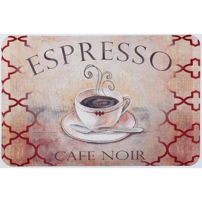 24" x 36" Anti-Fatigue Kitchen Floor Mat Cafe Noir - J&V Textiles