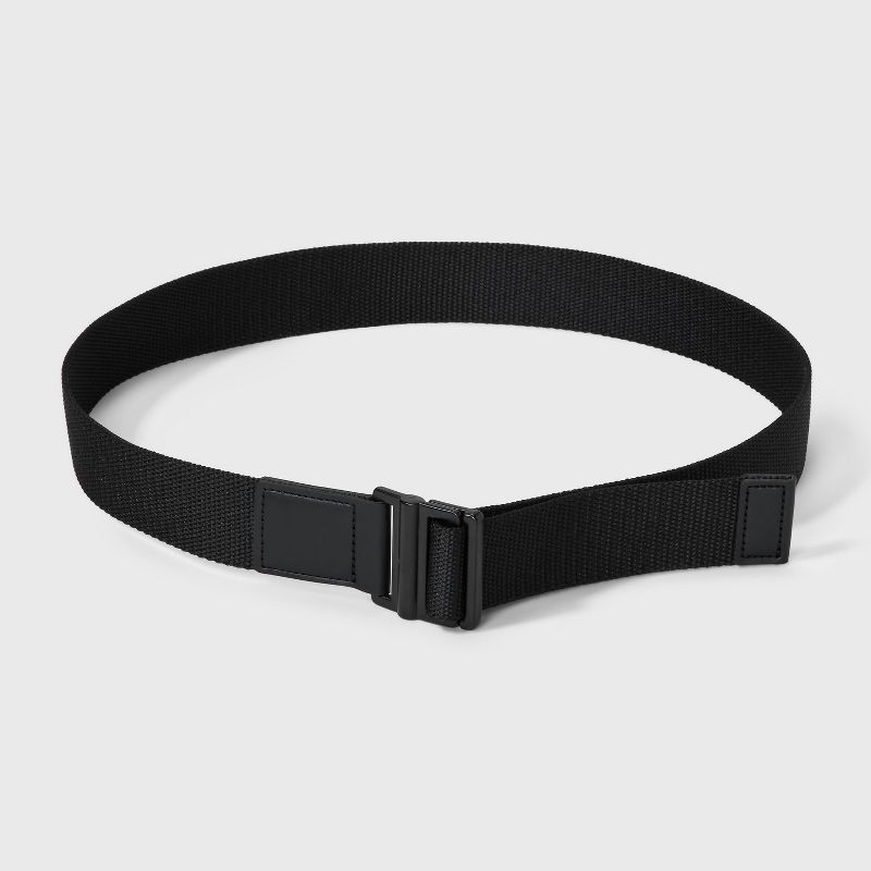 Men&#39;s Webbed Casual Fabric D-Ring Belt - Original Use&#8482; Black, 3 of 5