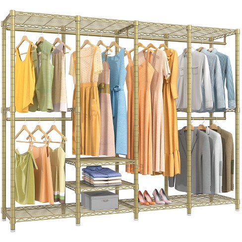 Vipek L6 Garment Rack L Shaped Clothes Rack Heavy Duty Clothing Rack Metal  Freestanding Closet, Medium Size : Target