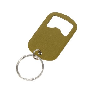 Unique Bargains Bottle Opener Standard Bottle Opener Small Hand Clean Only Stainless Steel 1.22"x1.97" 1Pcs - 1 of 4
