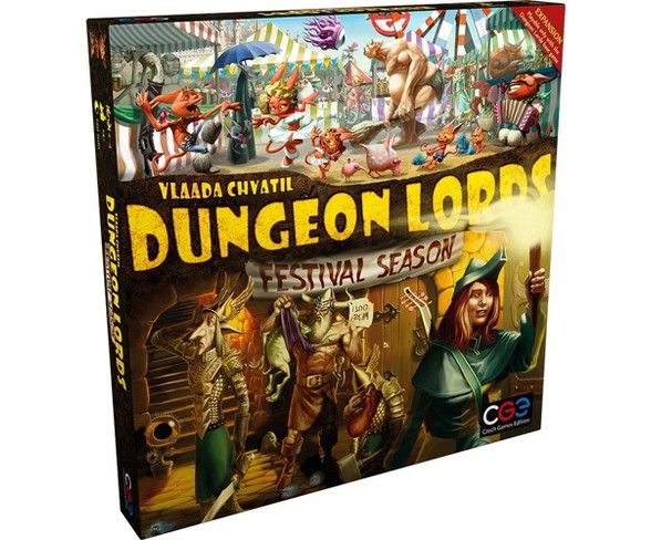 Dungeon Lords - Festival Season Expansion Board Game