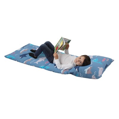 Everything Kids' Shark Deluxe Easy Fold Nap Mat