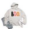 Simply Sage Market Women's Graphic Hoodie Boo Colorful Stars - 2 of 3