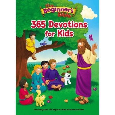 The Beginner's Bible 365 Devotions for Kids - (Hardcover)