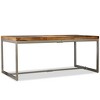 vidaXL Dining Table Solid Sheesham Wood and Steel 70.9 inches - 4 of 4