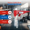 Electric hoist 2200 lbs, electric winch with remote control, 40 ft lifting height (single cable), 1 ton heavy duty lift for garage warehouse factory - 2 of 4